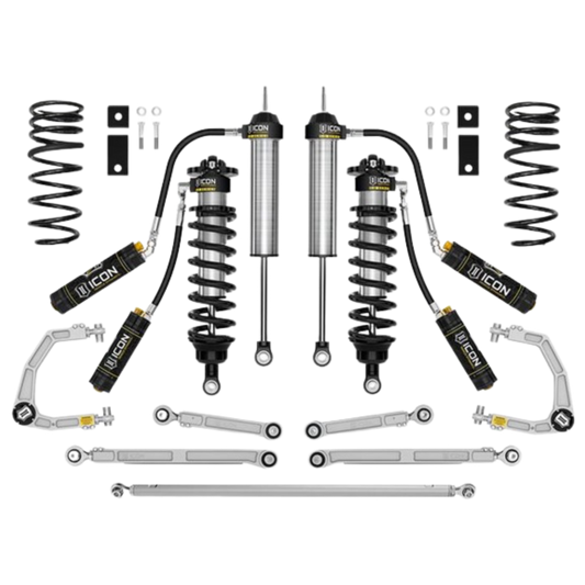 Icon | Stage 2 Suspension System | W/Billet Upper Control Arms | 3-4.25" Lift
