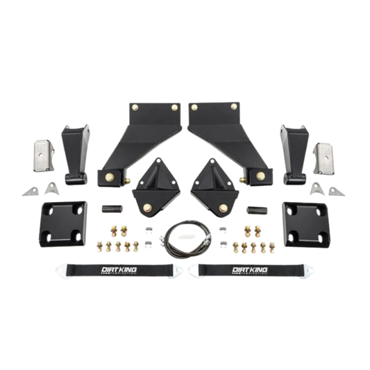 Dirt King Long Travel Spring Under Kit, 2005-2023 Toyota Tacoma