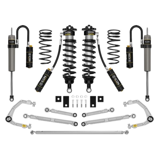 Icon | Stage 1 Suspension System | W/Billet Upper Control Arms | 3-4.25" Lift