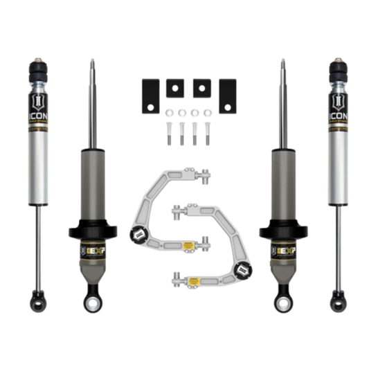 Icon | Stage 2 Suspension System | Billet | 0-3" Lift