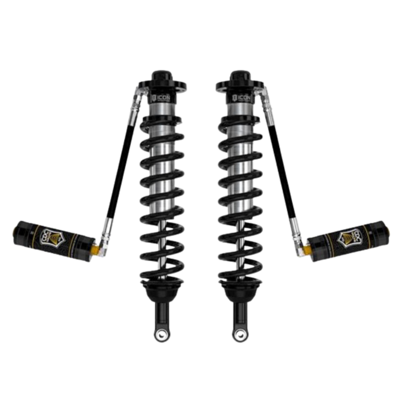 Icon | 2.5" Body | VS Remote Reservoir W/Dampening Knobs | Long Travel Coilovers | 2003-2023 Toyota 4-Runner, 2005-2023 Toyota Tacoma, 2007-2014 Toyota FJ Cruiser | 59730C-CB