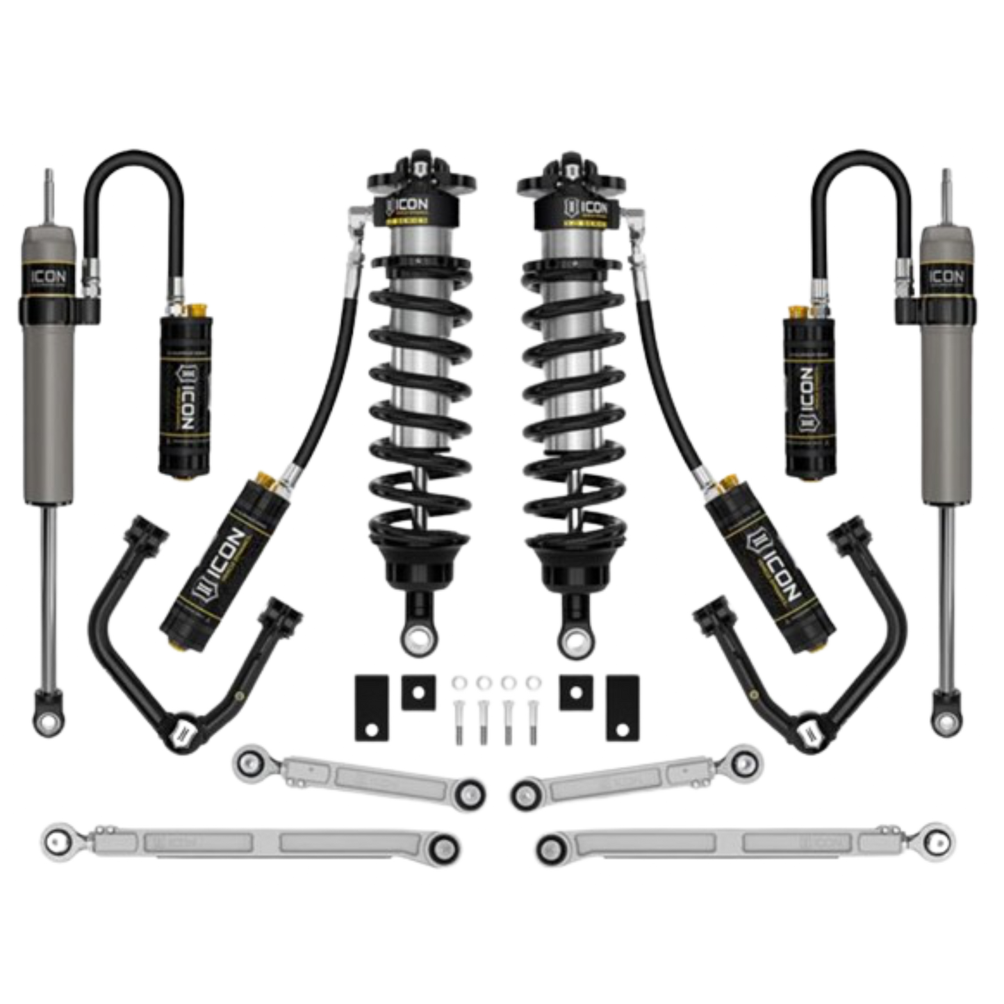 Icon | Stage 1 Suspension System w/Tubular UCAs | 2-3.25" Lift