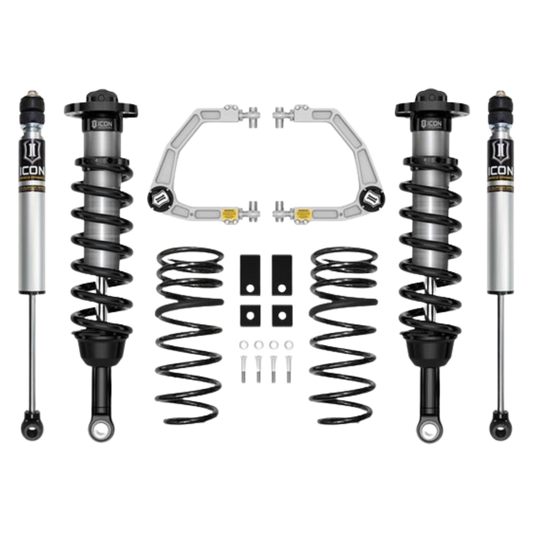 Icon | Stage 4 Suspension System | W/Billet Upper Control Arms | 3-4.5" Lift