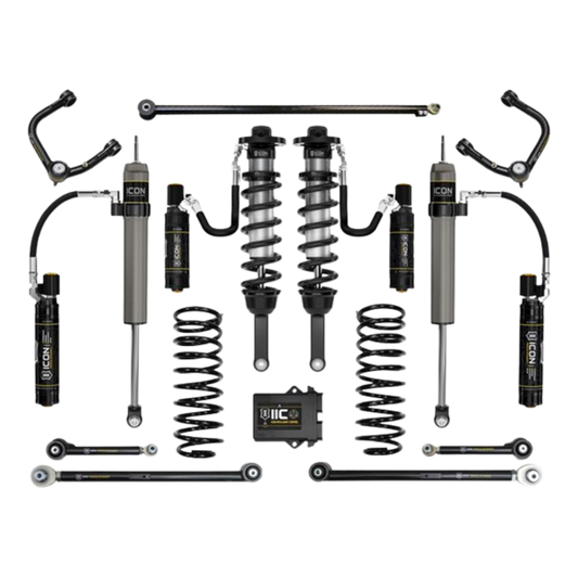 Icon | Stage 9 | 0-3.5" Lift Kit | W/Tubular UCA | (2010-23) Toyota 4Runner, (2010-14) Toyota FJ Cruiser | K53069T