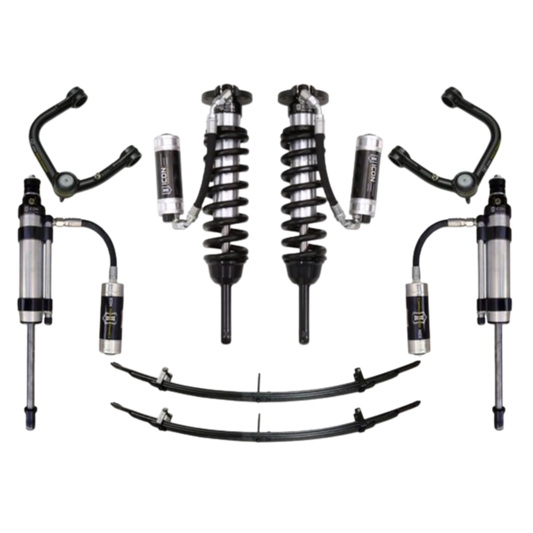 Icon | Stage 7 Suspension System | W/Tubular Upper Control Arms | 0-3.5" Lift - (2005-2015) Toyota Tacoma | 0-2.75" Lift - (2016-2023) Toyota Tacoma  | K53007T