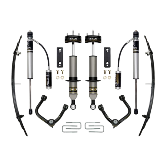 Icon | 0-2" Lift | Stage 3 EXP Suspension System | W/Tubular Upper Control Arms | Toyota Tacoma (2005-2023) | K53222T