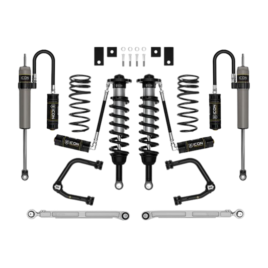 Icon | Stage 8 Suspension System | W/Tubular Upper Control Arms | 3-4.25" Lift