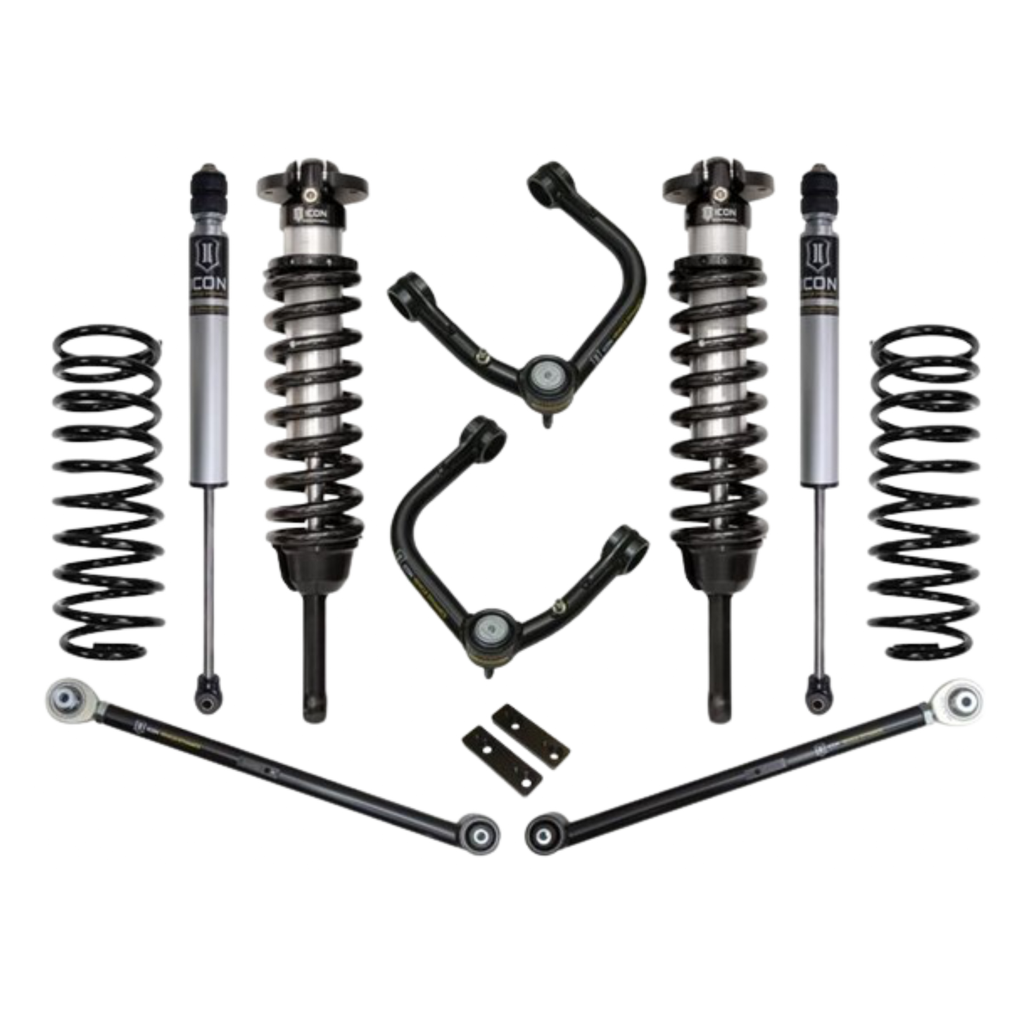 Icon | Stage 3 | 0-3.5" Lift Kit | W/Tubular UCA | (2010-23) Toyota 4Runner, (2010-14) Toyota FJ Cruiser | K53063T
