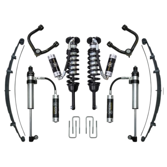 Icon | Stage 8 Suspension System | W/Tubular Upper Control Arms | 0-3.5" Lift - (2005-2015) Toyota Tacoma | 0-2.75" Lift - (2016-2023) Toyota Tacoma  | K53008T