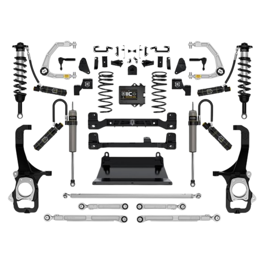 Icon | 6" Lift | Stage 9 Suspension System | W/ Billet Upper Control Arms
