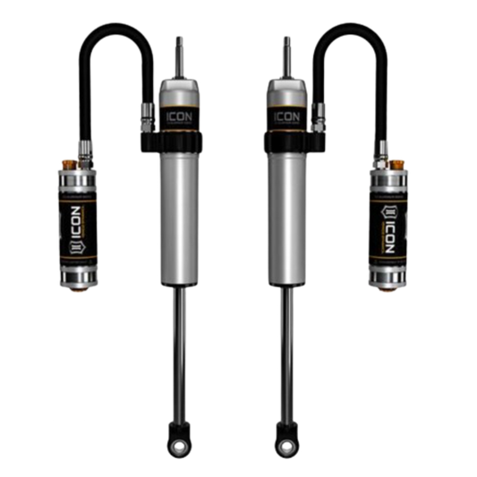 Icon | Remote Reservoir | Rear Shock Absorbers | For 3-4" Rear Lift Height | W/Dampening Adjustment Knobs | (2005-2023) Toyota Tacoma | 57806CP